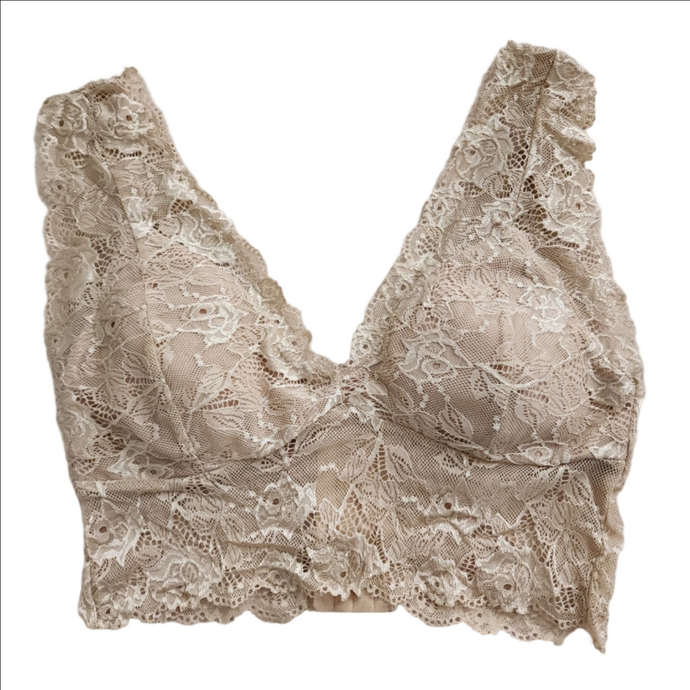 Lace Bralette in Cream